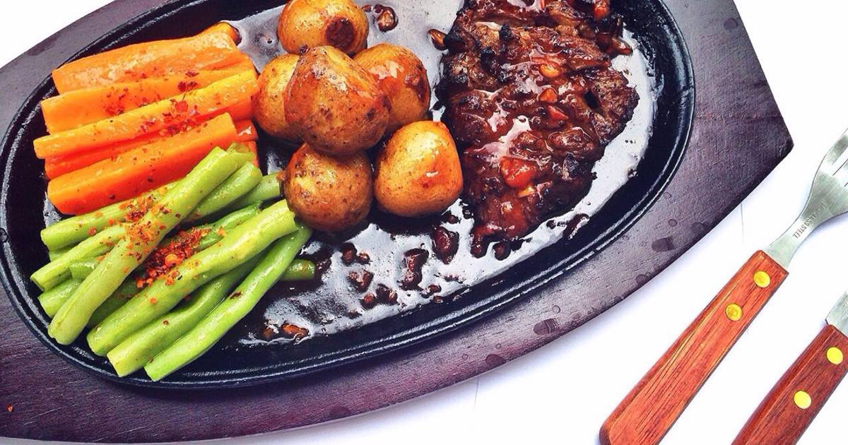 38 resep steak saos bbq enak dan sederhana - Cookpad