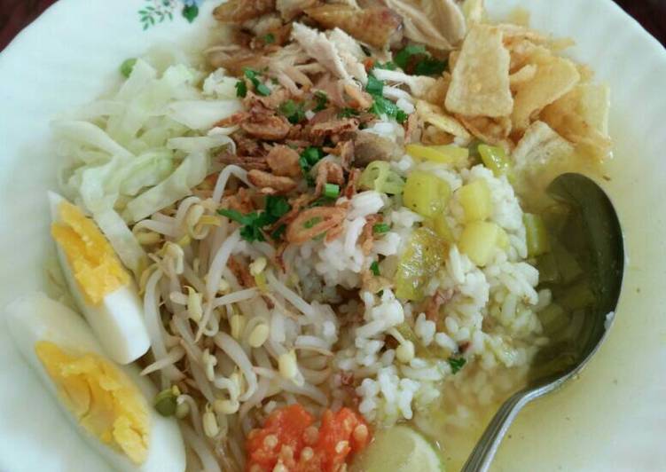 gambar untuk cara membuat Soto Ayam Racik