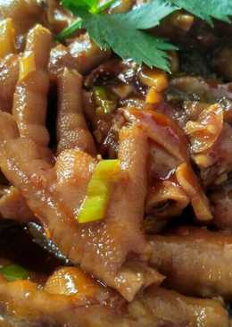 Oseng ceker pedas manis