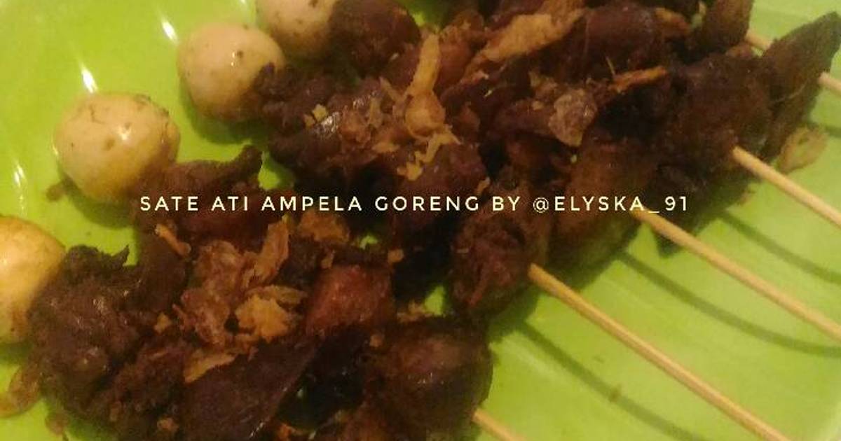 49 resep sate ampela enak dan sederhana - Cookpad