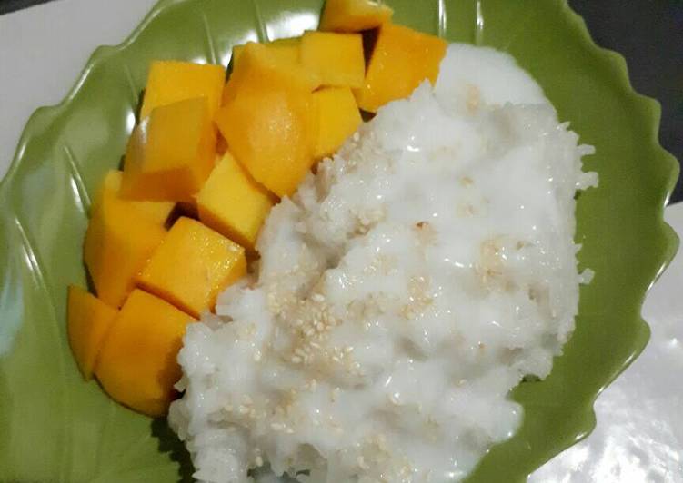 gambar untuk resep Ketan mangga