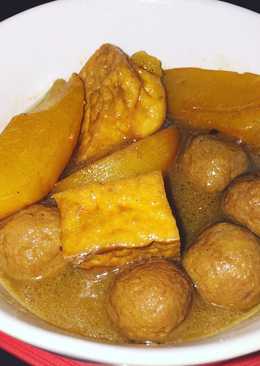 Semur Bola Daging Tahu Kentang #PR_AnekaSemur