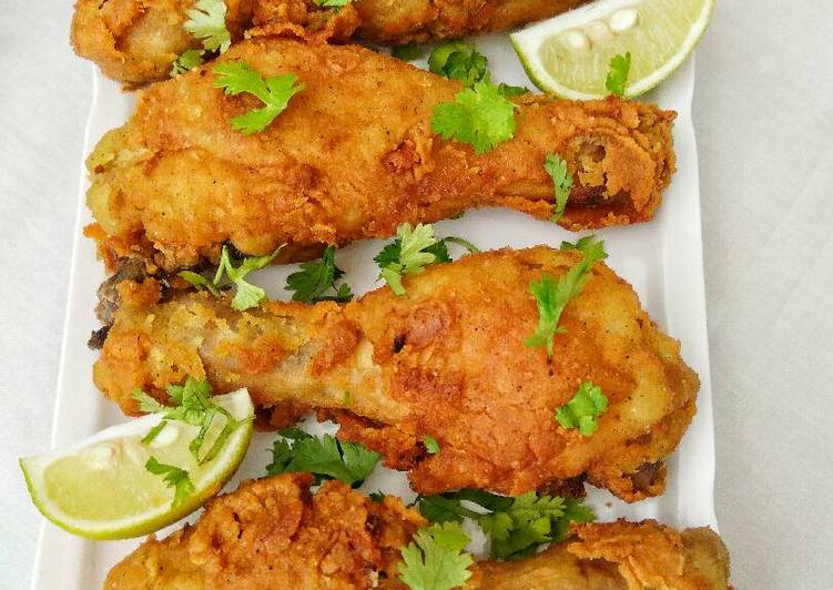 resep lengkap untuk Homemade ayam crispy