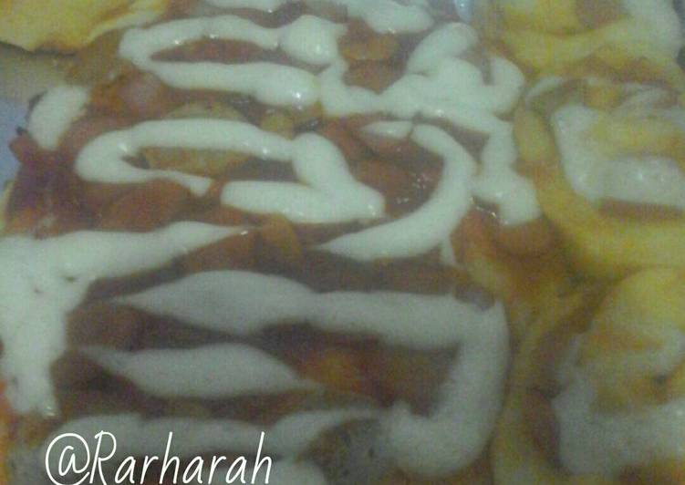 resep Roll n Pan Pizza endeeeuus