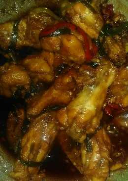 Ayam bumbu Kecap jahe pediizz.