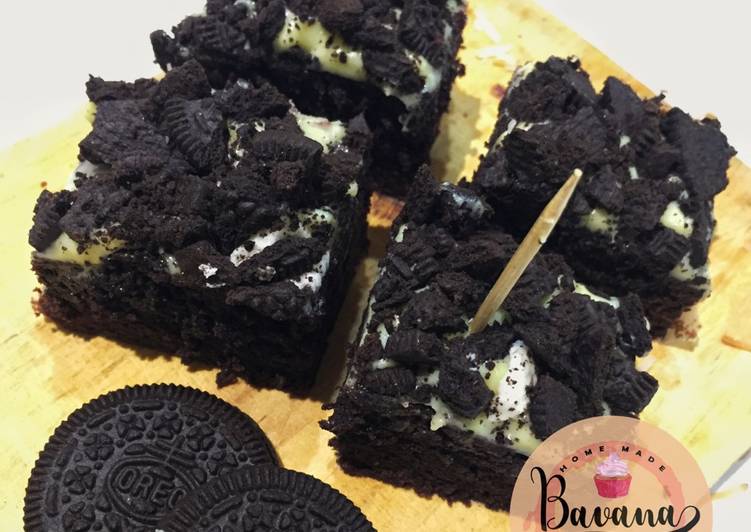 Resep Brownies Vanilla Oreo Oleh Balgis