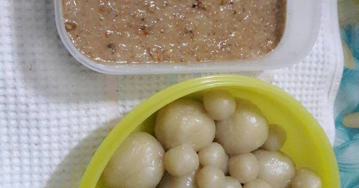  Resep  Cilok isi  telur  puyuh sambal kacang oleh Farah 