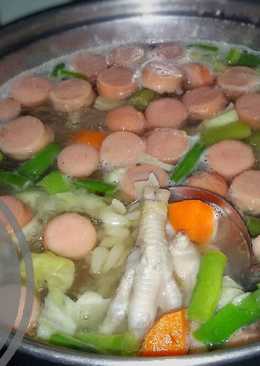 Sayur sop ceker simple