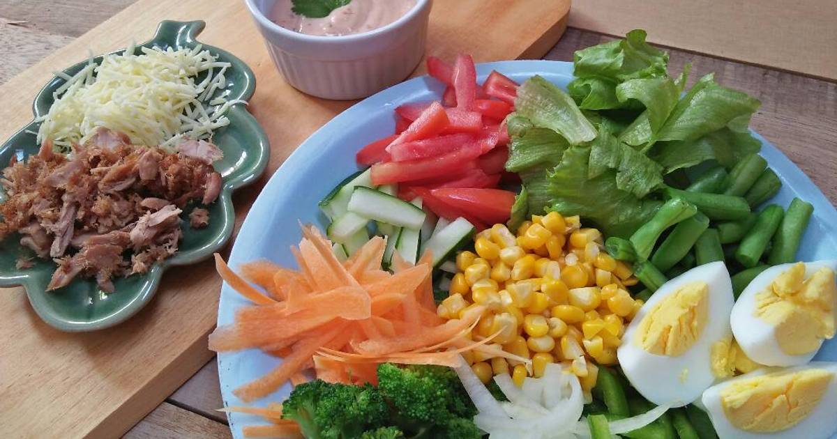  Resep  Thousand  Island  Salad  Salad  Sayur oleh Afrida Ayu 