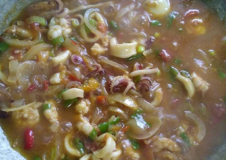 Resep Seafood saus padang - Dapoer SAE