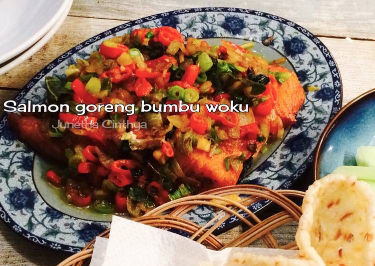  Resep Salmon goreng bumbu woku oleh Junetha Cinthya Cookpad