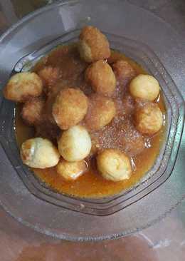 Balado telur puyuh seadanya