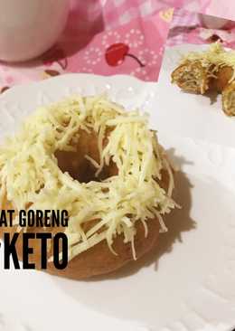 Donat Goreng Empuk no ulen keto #ketobeticbreadflour