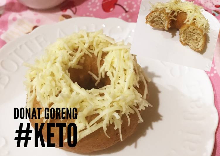 gambar untuk resep Donat Goreng Empuk no ulen keto #ketobeticbreadflour