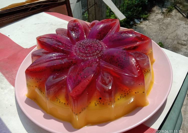  Resep  Puding  mangga mix fruit  oleh Adelia Kirana Cookpad