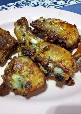 Ayam goreng bawang putih simple