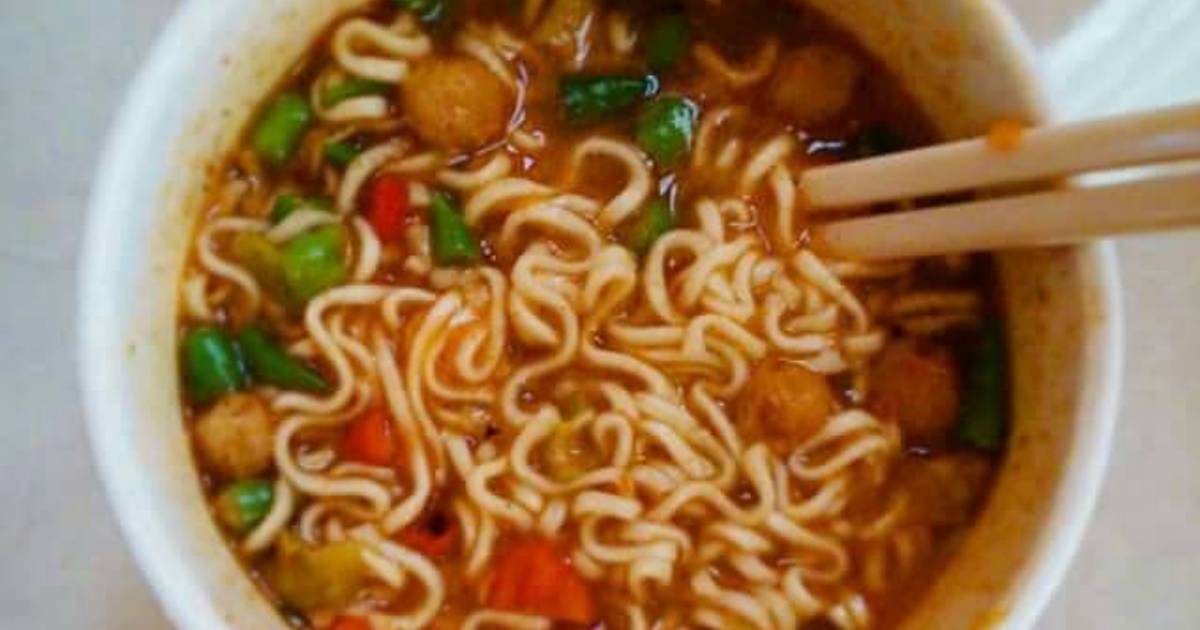  Resep  Mie instant kuah  kimchi pedas banget oleh Baby Thang 