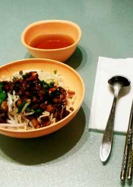 Mie pansit vegetarian