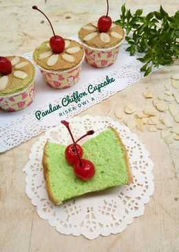Pandan Chiffon Cupcake (#PR_AnekaChiffon)