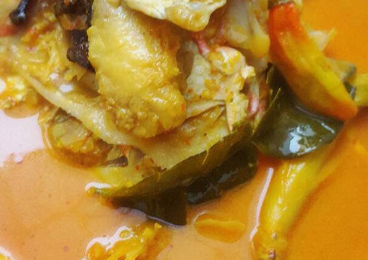 bahan dan cara membuat Gulai Kepala Kakap ala minang