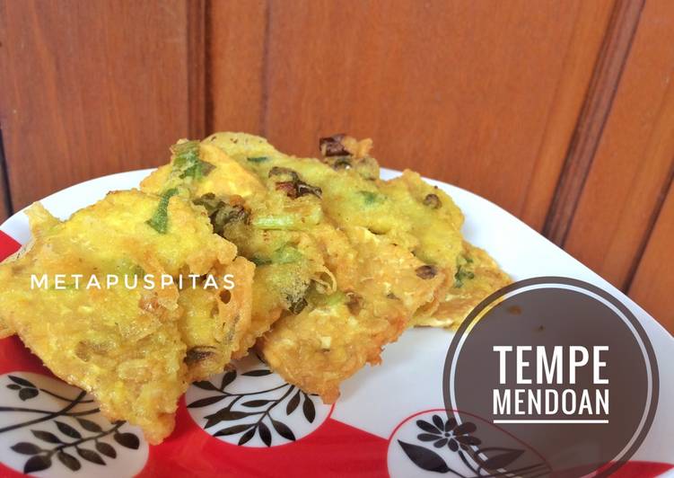 cara membuat Tempe mendoan