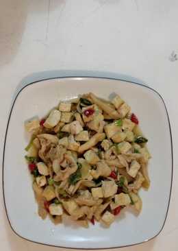 Tumis Tahu Jamur Tiram