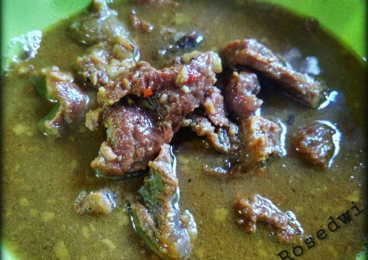 Resep Terik daging sapi #kitaberbagi Dari Sita Dwi
