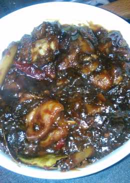 Semur daging kambing pedas