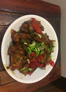 Ayam kecap manis pedas