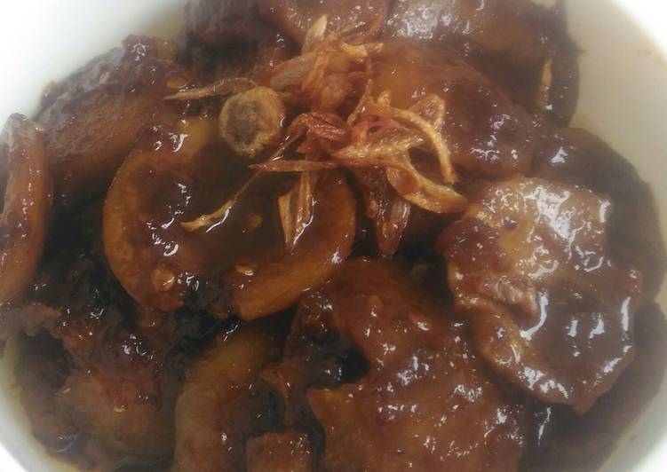 resep masakan Semur Jengkol