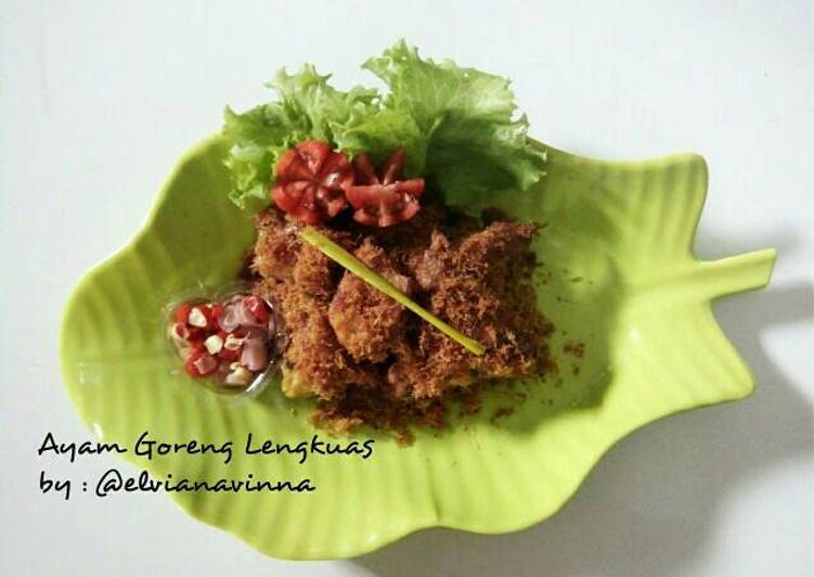 gambar untuk resep Ayam goreng lengkuas dengan sambal matah