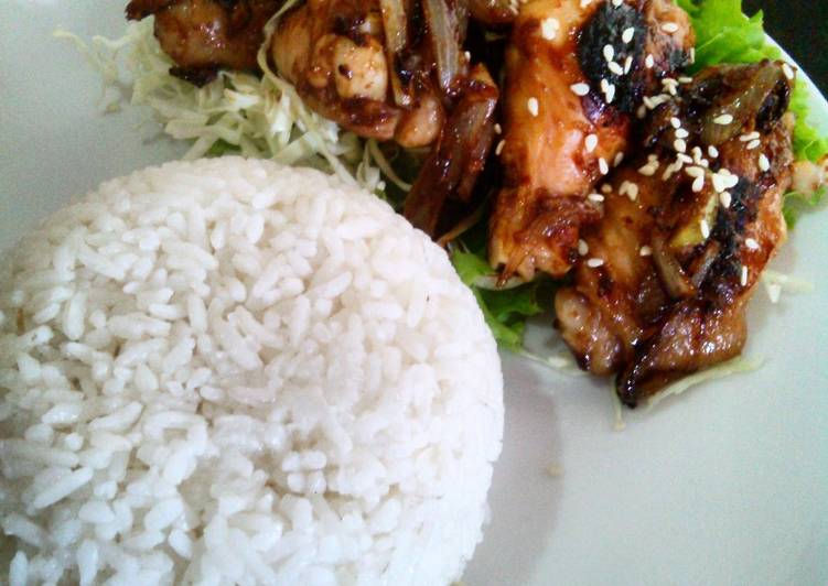 resep masakan Ayam Teriyaki Panggang