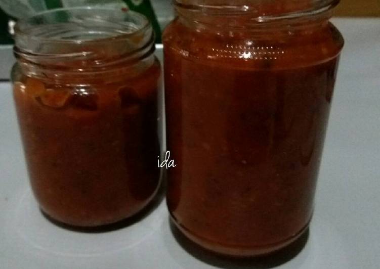 resep lengkap untuk Saus pizza/spageti homemade,ekonomis??????