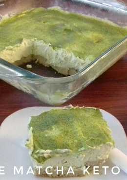 Cheesecake Matcha #KETO_CP_Matcha