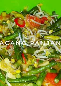 Tumis Kacang Panjang Tauge