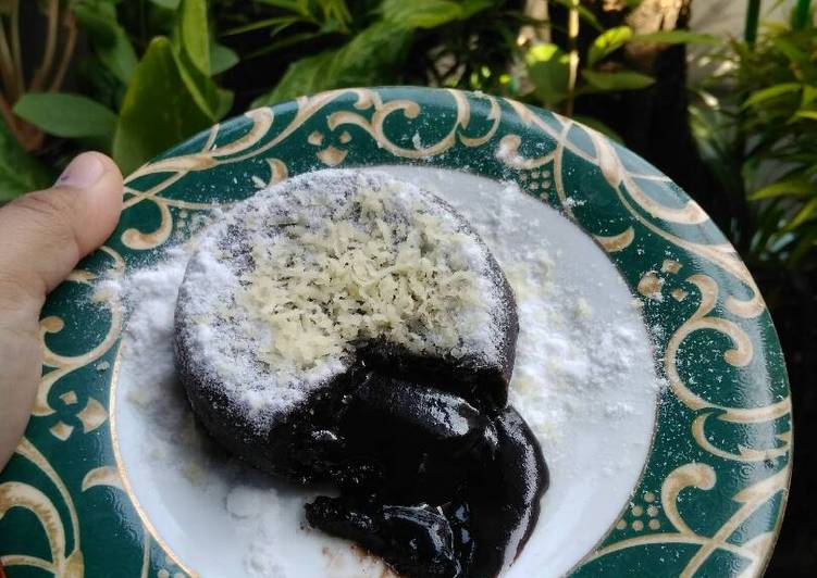 resep Choco lava cake kukus