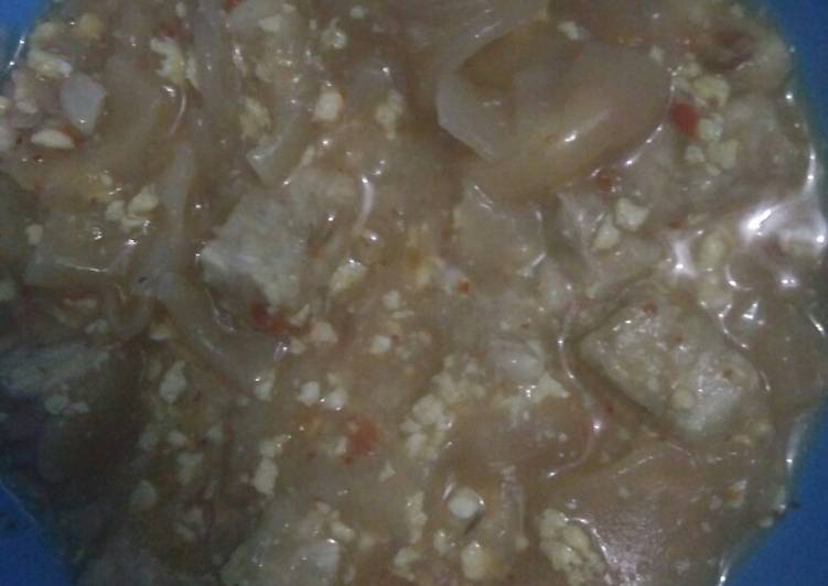 Seblak tempe recipe main photo