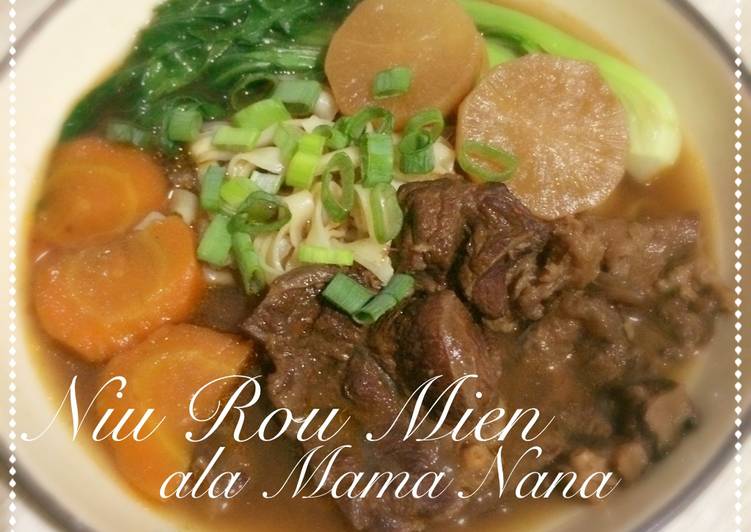 gambar untuk resep makanan Niu Rou Mien Taiwanesse