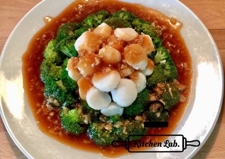Brokoli Saus Scallop Brokoli Saus Scallop