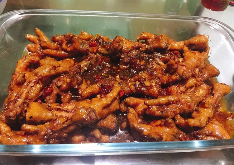 gambar untuk resep makanan Ceker Pedas level 7