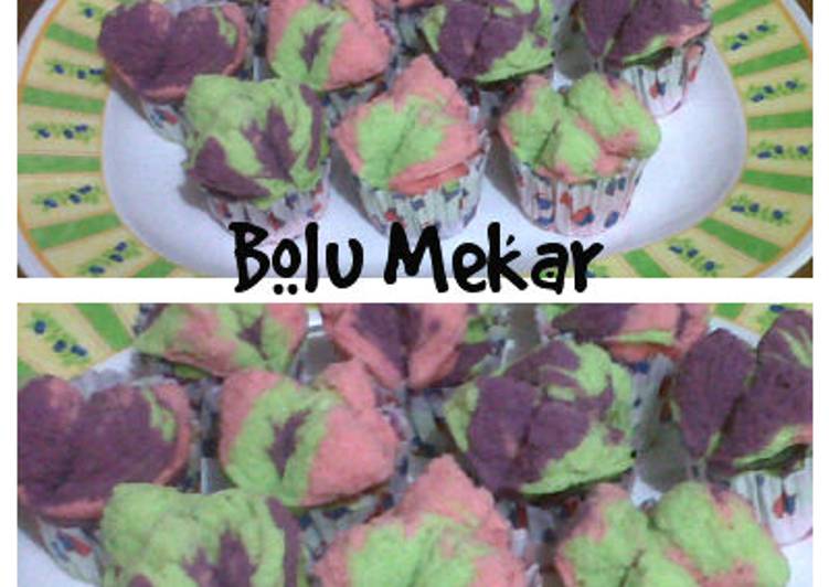 gambar untuk cara membuat Bolkus Mekar Rainbow (Resep Mudah dan Praktis)