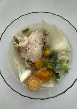 Sop Sayap Ayam Sederhana