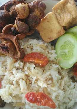 Nasi Liwet Teri Medan (Magicom)