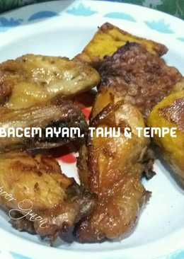 Bacem Ayam, Tahu & Tempe