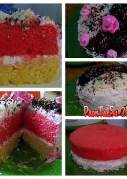 Indonesia Bday Cake (Kemerdekaan RI,cheese cake)