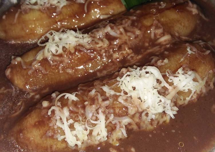 resep makanan Pisang goreng saus coklat