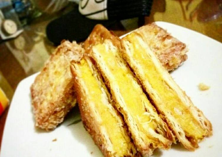 Resep Kabin goreng isi labu kukus - Nuraini Binti Gofur