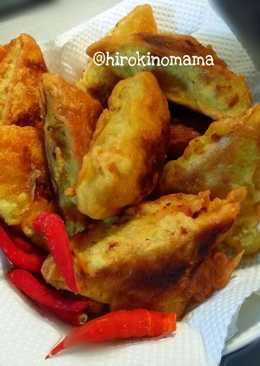 Tahu isi ragout ayam sayur