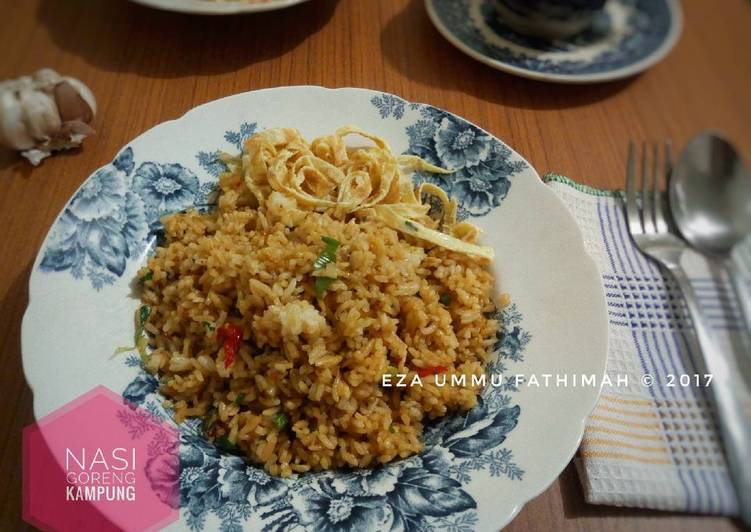 resep lengkap untuk Nasi Goreng Kampung