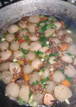 Sop wortel dan baso simpel